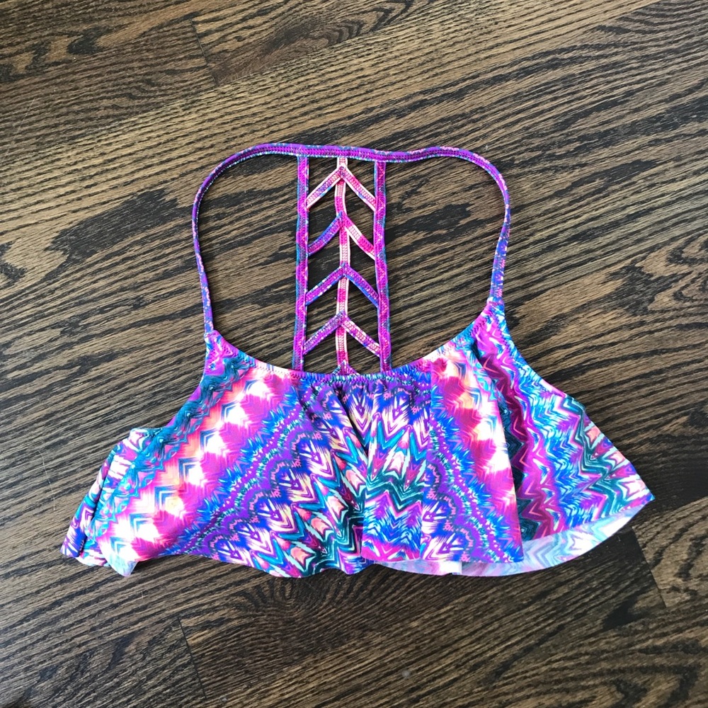 Pink (sz xs) bikini top